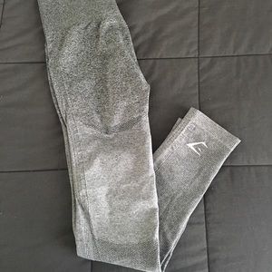 Gymshark Grey Ombre Seamless Leggings - Size Small
